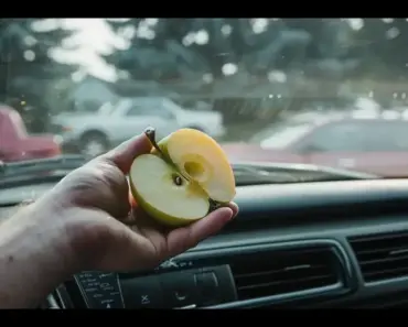 Rub an Apple on Your Windshield and See the Magic Unfold!